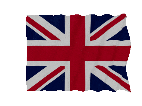 United Kingdom Fast Wave animated flag GIF