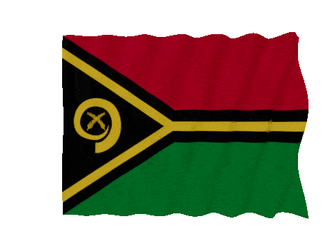 Vanuatu Fast Wave animated flag GIF