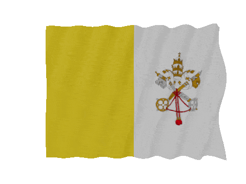 Vatican City Fast Wave animated flag GIF