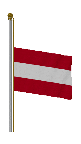 Austria Half Mast animated flag GIF