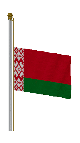 Belarus Half Mast animated flag GIF