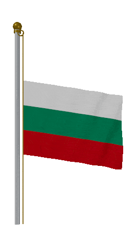 Bulgaria Half Mast animated flag GIF
