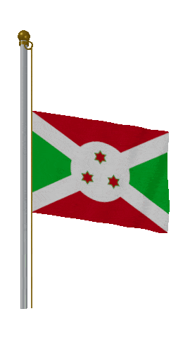 Burundi Half Mast animated flag GIF