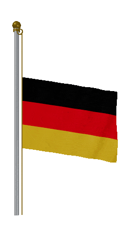 Germany Half Mast animated flag GIF