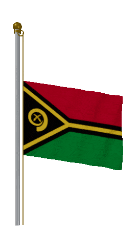 Vanuatu Half Mast animated flag GIF