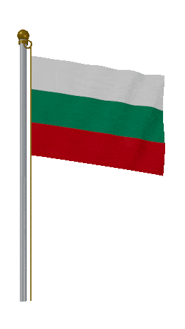 Bulgaria Hold Pole animated flag GIF
