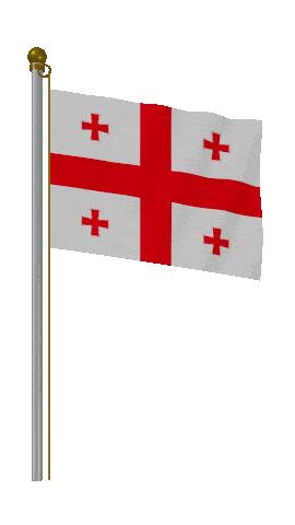 Georgia Hold Pole animated flag GIF