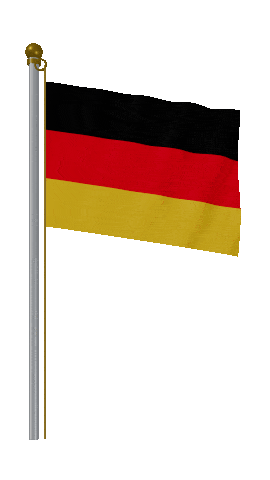 Germany Hold Pole animated flag GIF