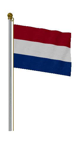 Netherlands Hold Pole animated flag GIF