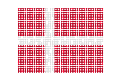 Denmark LED Flicker animated flag GIF