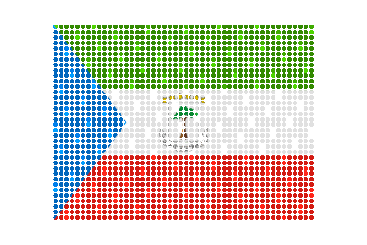 Equatorial Guinea LED Flicker animated flag GIF