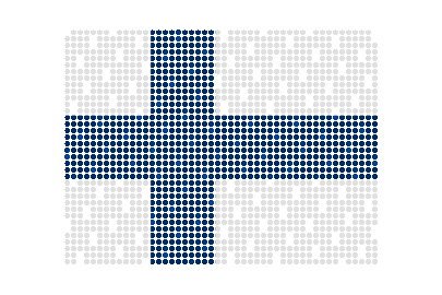 Finland LED Flicker animated flag GIF