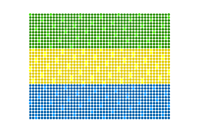 Gabon LED Flicker animated flag GIF