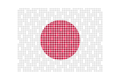 Japan LED Flicker animated flag GIF