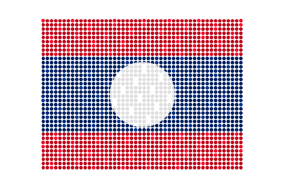 Laos LED Flicker animated flag GIF