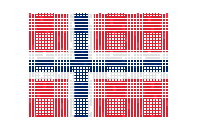Norway LED Flicker animated flag GIF