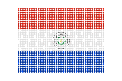 Paraguay LED Flicker animated flag GIF