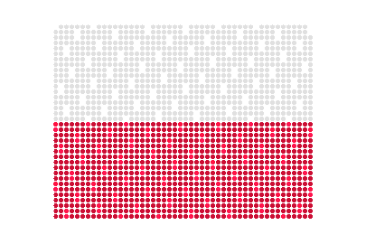 Poland LED Flicker animated flag GIF
