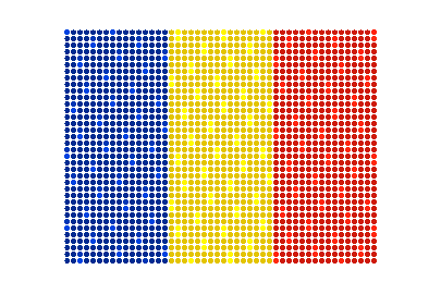 Romania LED Flicker animated flag GIF