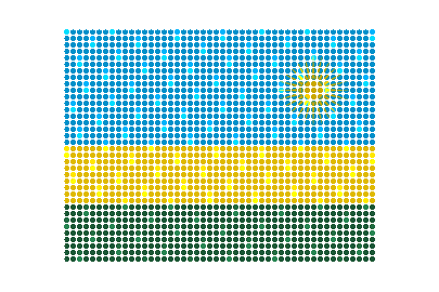 Rwanda LED Flicker animated flag GIF