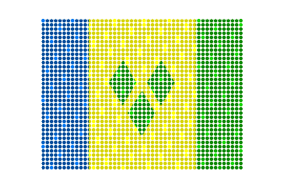 Saint Vincent And The Grenadines LED Flicker animated flag GIF