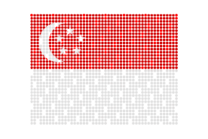 Singapore LED Flicker animated flag GIF