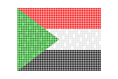 Sudan LED Flicker animated flag GIF