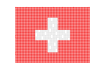 Switzerland LED Flicker animated flag GIF