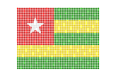 Togo LED Flicker animated flag GIF