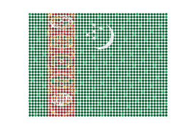 Turkmenistan LED Flicker animated flag GIF