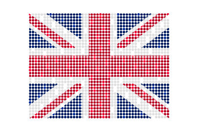 United Kingdom LED Flicker animated flag GIF