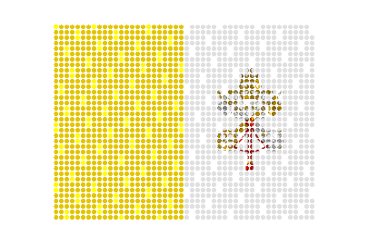 Vatican City LED Flicker animated flag GIF