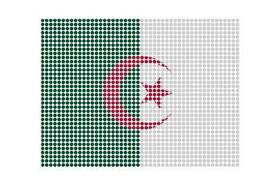 Algeria LED Pulse animated flag GIF