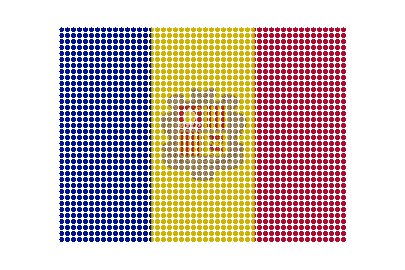 Andorra LED Pulse animated flag GIF