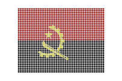 Angola LED Pulse animated flag GIF