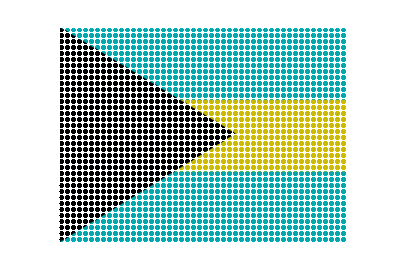 Bahamas LED Pulse animated flag GIF