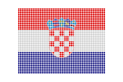 Croatia LED Pulse animated flag GIF