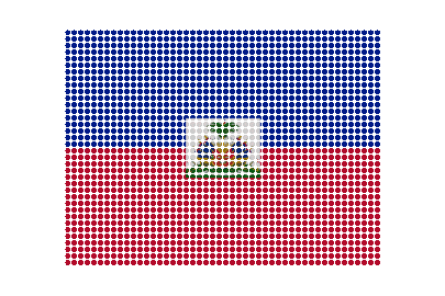 Haiti LED Pulse animated flag GIF