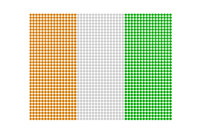 Ivory Coast LED Pulse animated flag GIF