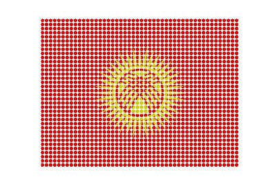 Kyrgyzstan LED Pulse animated flag GIF