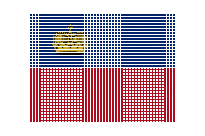 Liechtenstein LED Pulse animated flag GIF