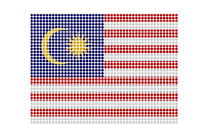 Malaysia LED Pulse animated flag GIF