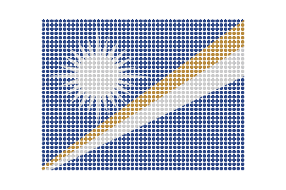 Marshall Islands LED Pulse animated flag GIF