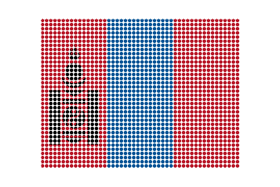 Mongolia LED Pulse animated flag GIF