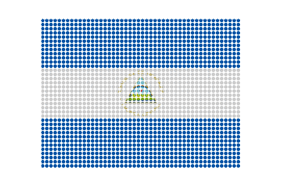 Nicaragua LED Pulse animated flag GIF