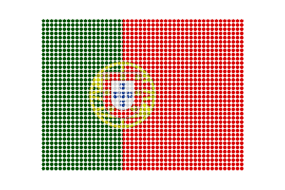 Portugal LED Pulse animated flag GIF