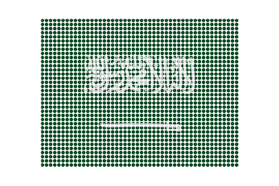 Saudi Arabia LED Pulse animated flag GIF