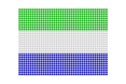 Sierra Leone LED Pulse animated flag GIF