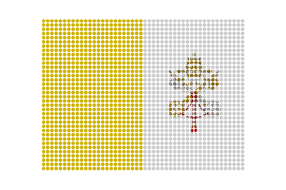Vatican City LED Pulse animated flag GIF