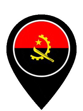 Angola Pin Bounce animated flag GIF